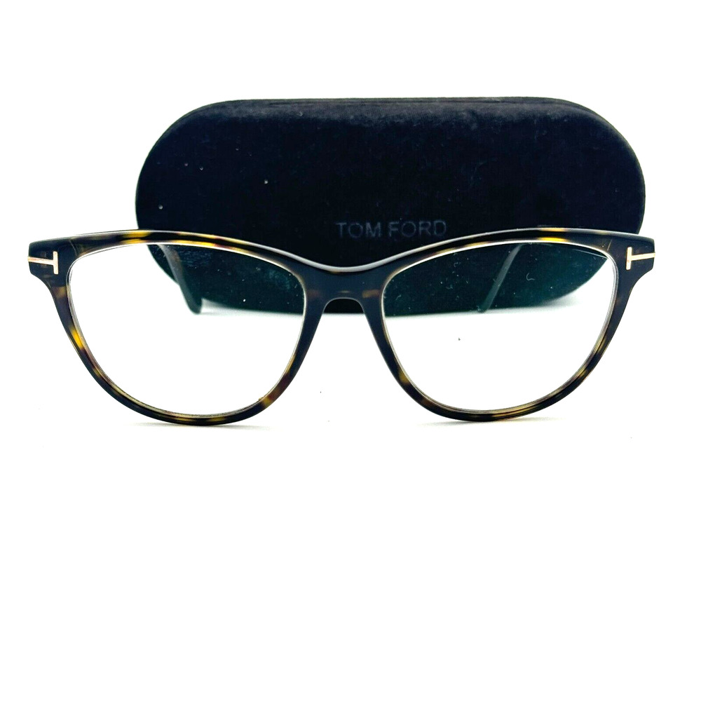 Tom‎ Ford Eyeglasses Frames TF5402 053 Brown Tortoise Very Rare! Case 12995